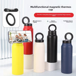 Large-capacity stainless steel magnetic insulated cup