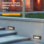 LED Embedded Outdoor Motion Sensor Wall Light