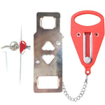 Portable Dual Function Door Lock- 2 Pack